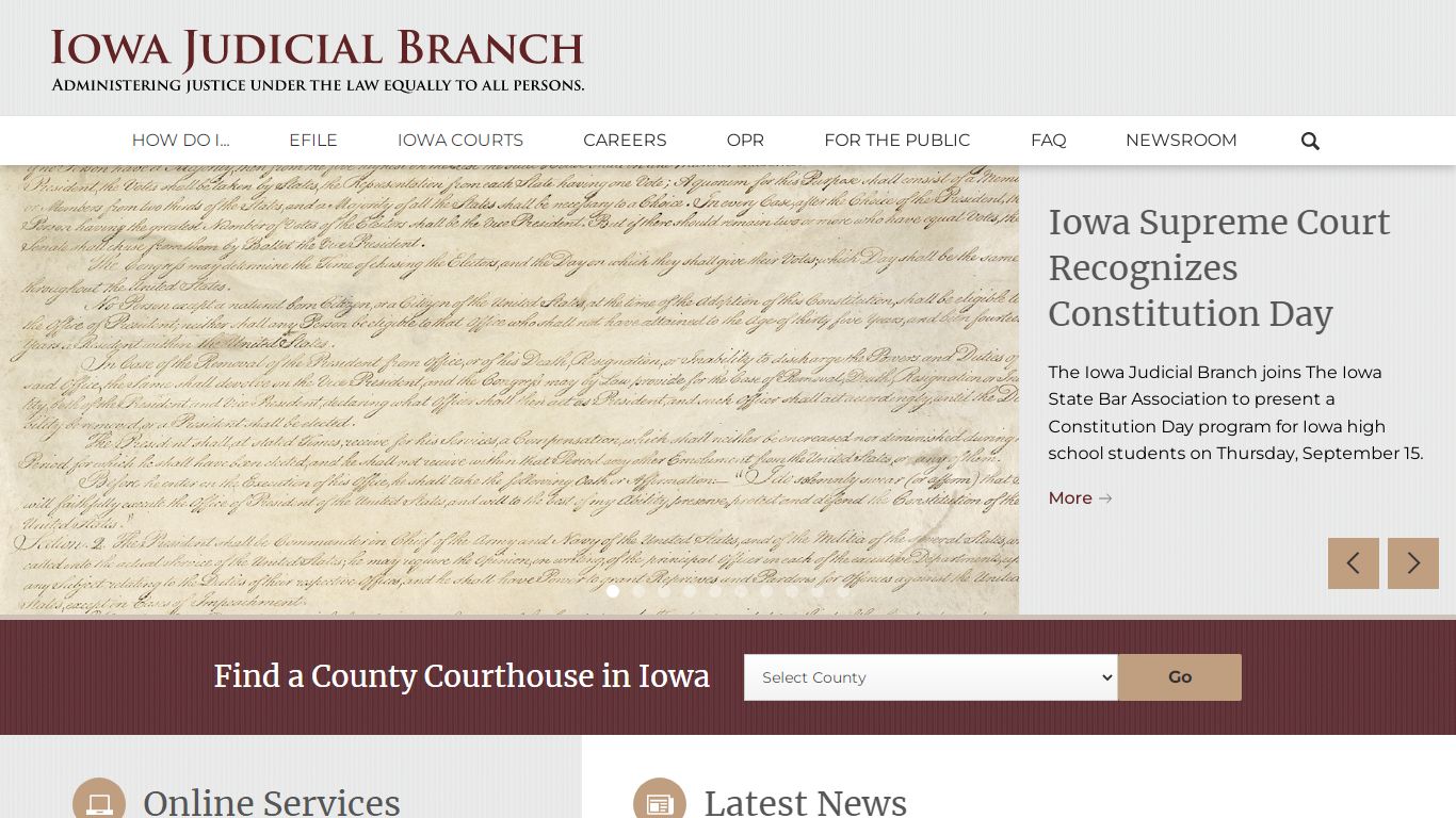 Public Records Requests | Iowa Judicial Branch